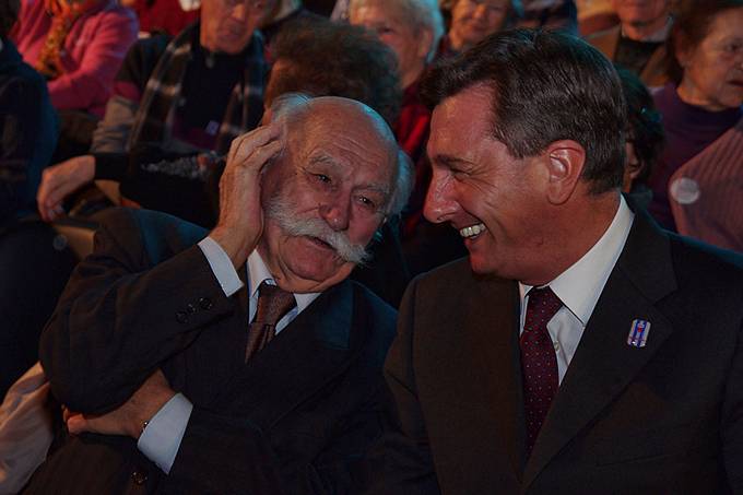 Predsednik republike Borut Pahor na prireditvi ob mednarodnem dnevu spomina na žrtve holokavsta