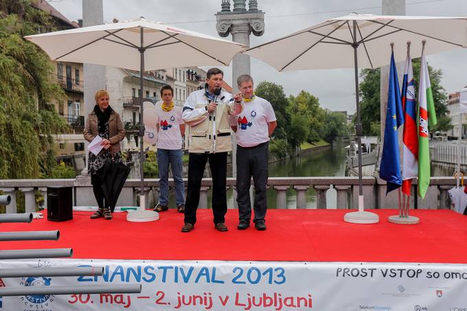 Predsednik republike Borut Pahor je otvoril štiridnevni festival znanosti - Znanstival 2013