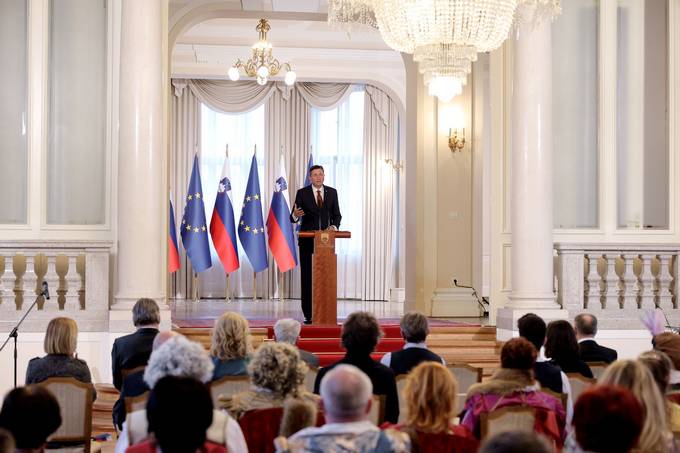 V Predsedniški palači dan odprtih vrat ob slovenskem kulturnem prazniku
