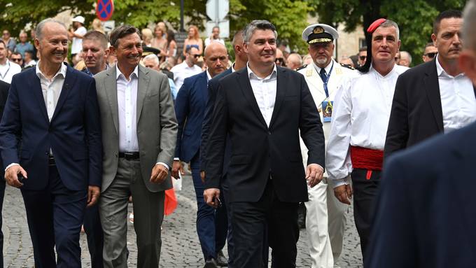 Predsednik Pahor se je kot častni gost udeležil letošnje Sinjske alke