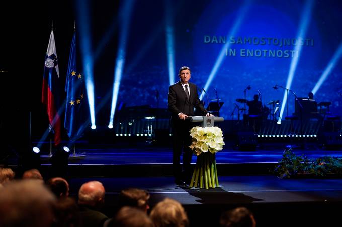 Govor predsednika republike Boruta Pahorja na državni proslavi ob dnevu samostojnosti in enotnosti
