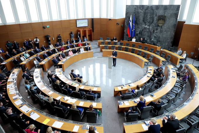 Govor predsednika republike na prvi seji državnega zbora