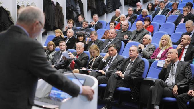 Predsednik republike Borut Pahor se je danes udeležil strateške konference, na kateri je bila predstavljena Strategija zdravniških organizacij