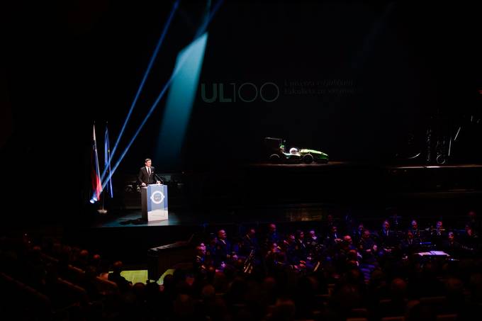 Predsednik Pahor se je udeležil slavnostne akademije ob stoletnici strojništva na Univerzi v Ljubljani