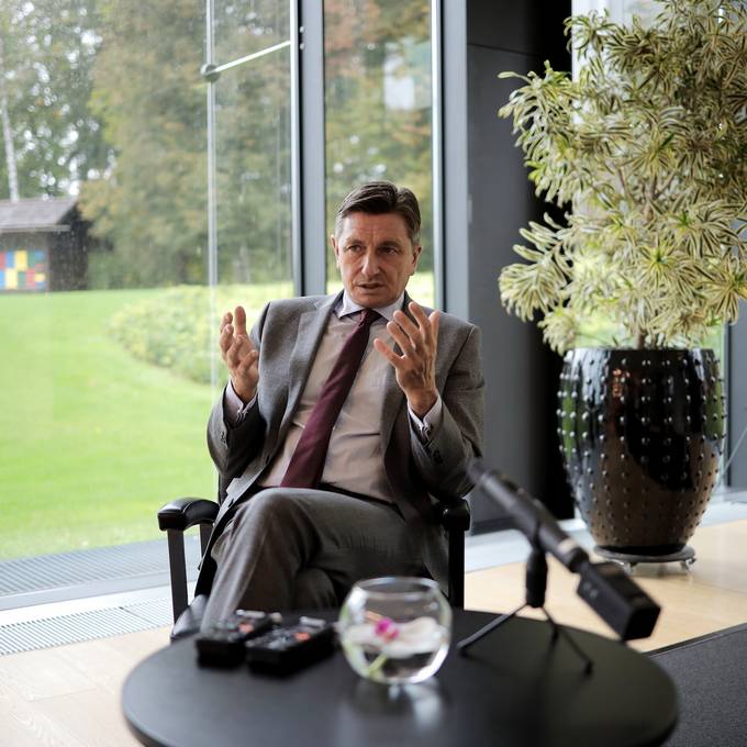 Pogovor predsednika Republike Slovenije Boruta Pahorja za STA.