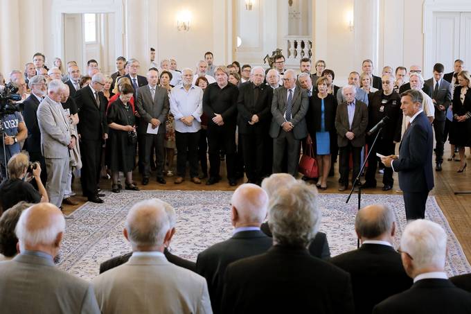 V Predsedniški palači prva državna obeležitev obletnice ustanovitve Odbora za varstvo človekovih pravic