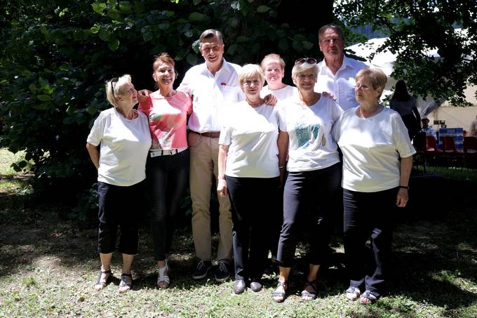 Predsednik Pahor na 31. vseslovenskem srečanju pod Najevsko lipo