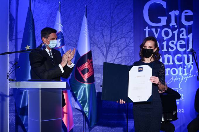 Predsednik Republike Slovenije Borut Pahor je danes v Črnomlju kot slavnostni govornik nastopil na osrednji slovesnosti ob 60-letnici Knjižnice Črnomelj.