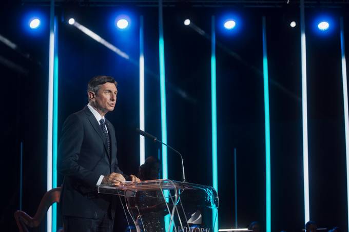 Predsednik Republike Slovenije Borut Pahor je bil slavnostni govornik na koncertu ob 50-letnici TV Koper/Capodistria