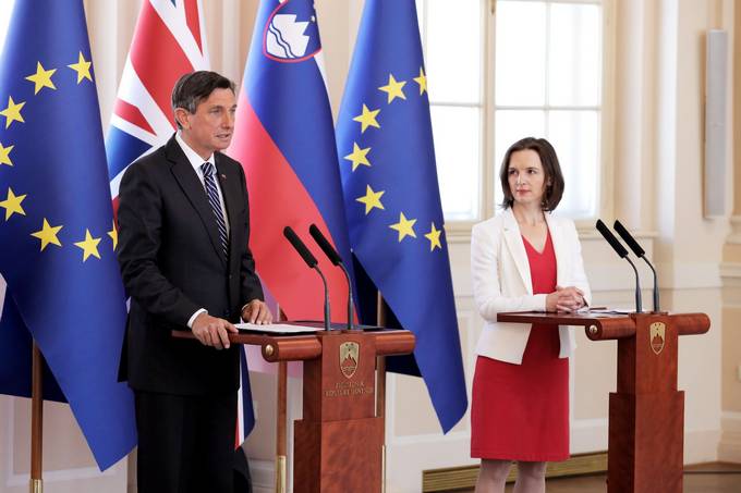 Predsednik Pahor in britanska veleposlanica Honey sta obeležila Dan slovensko-britanskega prijateljstva
