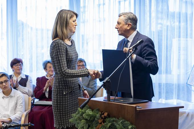 Predsednik republike ob jubilejih Doma upokojencev Gradišče: »Praznujete posebno človečnost, ki se nas je vseh, ki smo jo doživeli, posebej dotaknila«