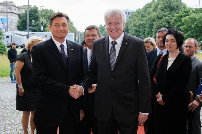 Predsednik Republike Slovenije Borut Pahor nadaljuje obisk južne Nemčije v bavarski prestolnici München