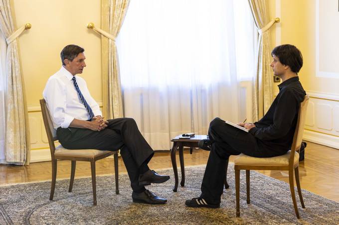 Pogovor predsednika Republike Slovenije Boruta Pahorja za časopis Nedelo
