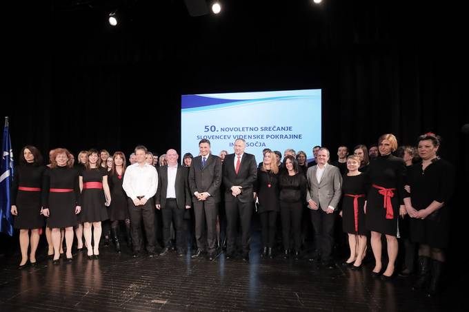 Predsednik republike ob 50. novoletnem srečanju Slovencev Videnske pokrajine in Posočja o skupnem evropskem domu in priložnostih