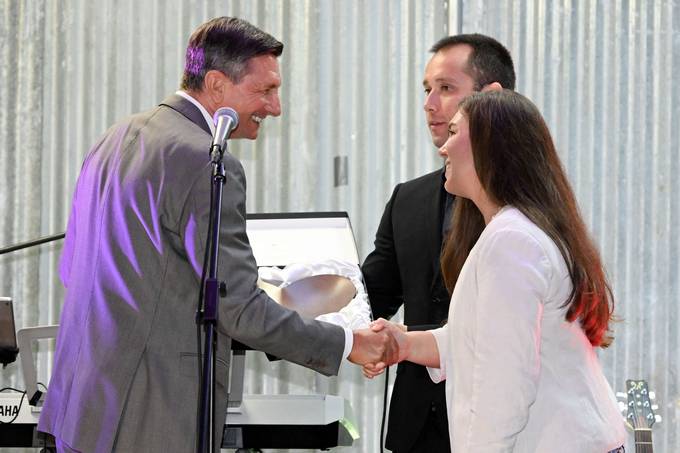 Predsednik Pahor na 27. kraški ohceti pri slovenski manjšini v Repnu