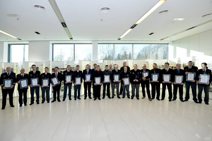 Predsednik republike na zaključni prireditvi akcije "Junak Slovenije"