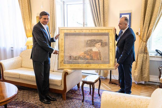 Predsednik Pahor je sprejel dr. Nedžada Grabusa