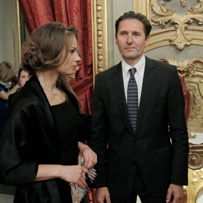 Na svečani večerji na Kvirinalu, ki jo je v čast PRS gostil predsednik Napolitano tudi Tina Maze in Andrea Massi