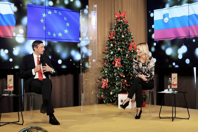 Predsednik Pahor na dogodku »AmCham Poslovni zajtrk«: Za razvito demokracijo niso pomembne samo delujoče institucije, ampak tudi visoka raven politične in pravne kulture