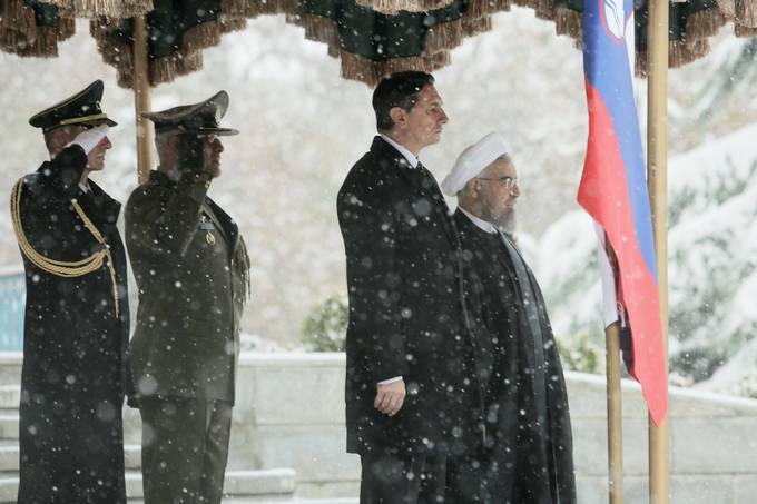 Predsednik Republike Slovenije Borut Pahor na uradnem obisku v Islamski republiki Iran