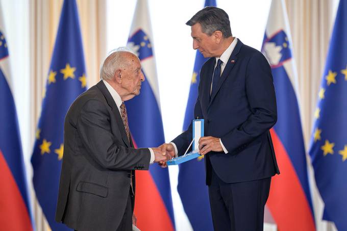Predsednik republike v Predsedniški palači priredil posebno slovesnost ob 30-letnici mednarodnega priznanja Republike Slovenije - Bonutti