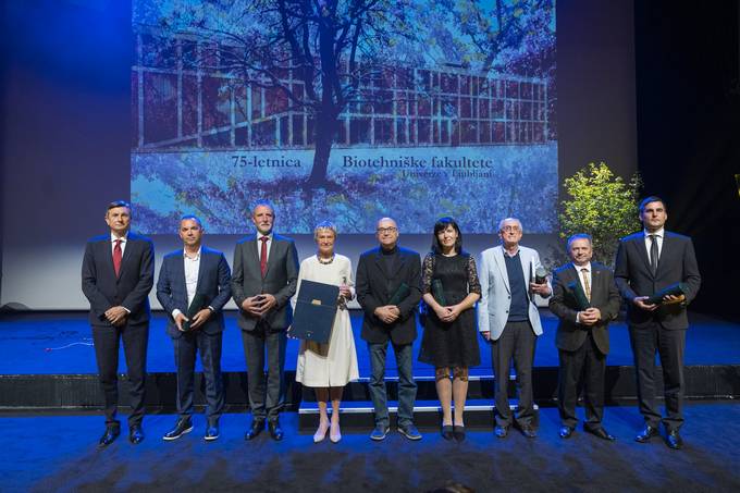 Predsednik Republike Slovenije Borut Pahor se je danes popoldan udeležil slavnostne akademije ob 75-letnici Biotehniške fakultete Univerze v Ljubljani