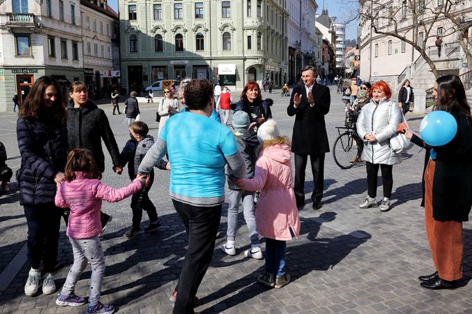 Predsednik Pahor bo ob svetovnem dnevu Downovega sindroma obiskal informativno stojnico društva Downov sindrom Slovenija