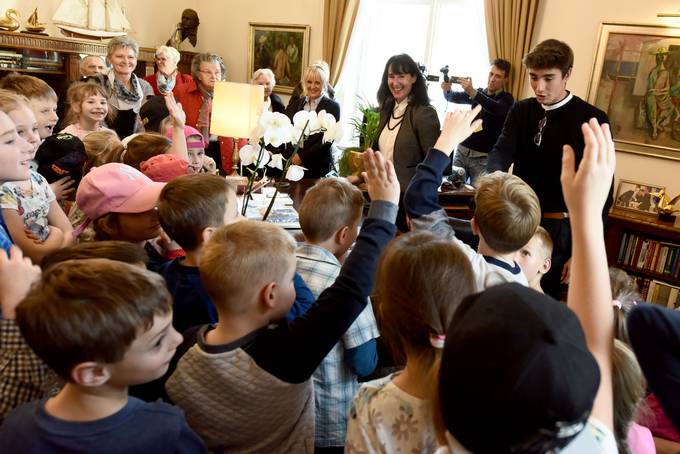 V Predsedniški palači dan odprtih vrat ob dnevu Rudolfa Maistra