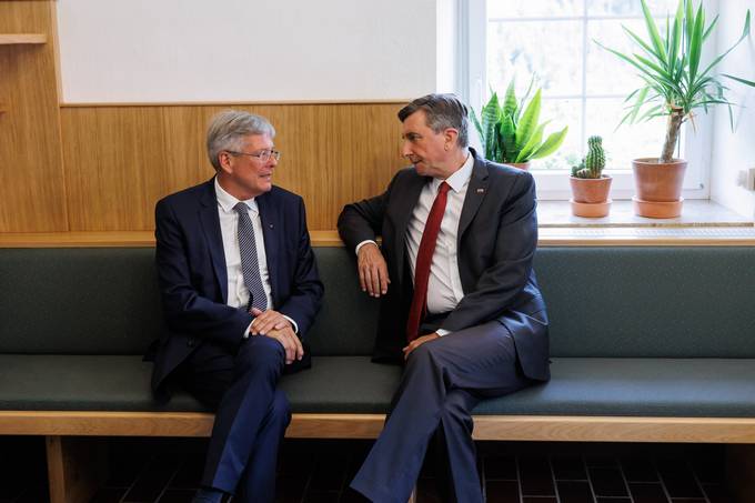 Delovni obisk predsednika republike Boruta Pahorja na Koroškem