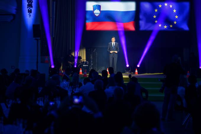 Predsednik Republike Slovenije Borut Pahor se je udeležil slovesnosti ob 110. obletnici AMZS