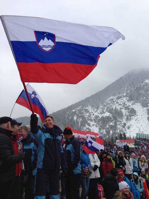 Predsednik republike v Planici