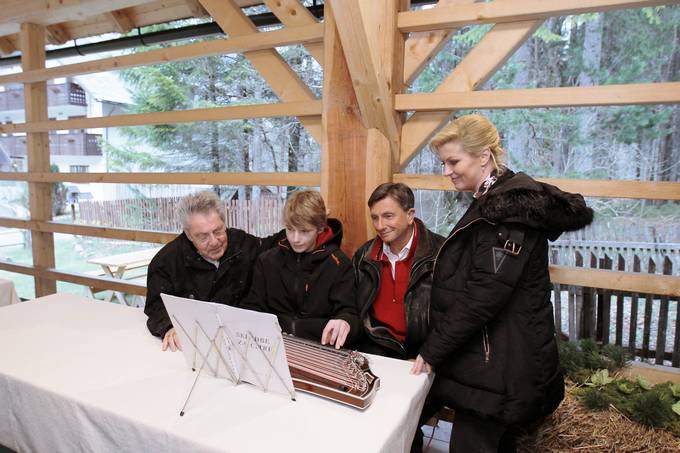 Trilateralno srečanje predsednikov Slovenije, Avstrije in Hrvaške v Logarski dolini