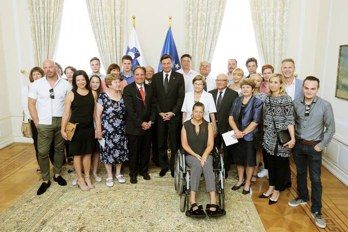 Predsednik republike Borut Pahor vročil državno odlikovanje Thomasu J. Brandiju, častnemu konzulu Republike Slovenije v Kaliforniji