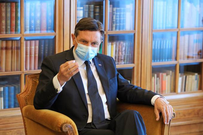 Pogovor predsednika Pahorja za Večer