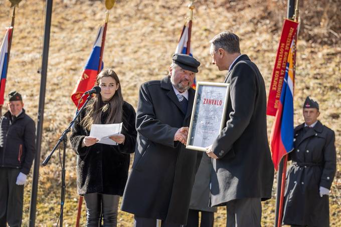 Predsednik republike na spominski slovesnosti pozval k miru, strpnosti in sožitju.