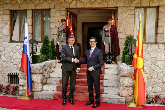 Predsednik republike Borut Pahor na Prespanskem forumu za dialog v luči posledic vojne v Ukrajini pozval k nujnosti širitvenega procesa EU na Zahodni Balkan