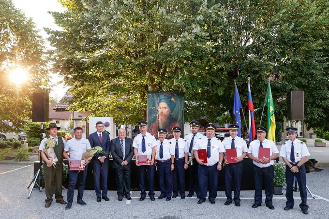 Predsednik Republike Slovenije Borut Pahor se je danes udeležil osrednje slovesnosti ob prazniku Občine Škocjan