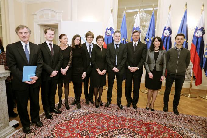 Predsednik republike gostil pogovor z mladimi slovenskimi izobraženci v tujini
