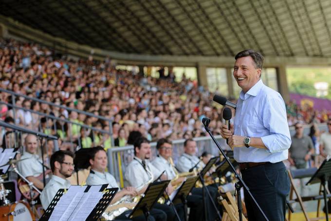 Predsednik republike na Zborovskem bumu 2013