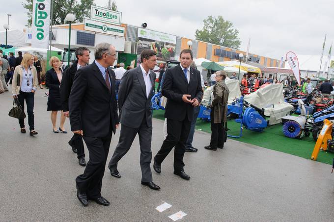 Predsednik republike Borut Pahor je danes obiskal 51. Mednarodni kmetijsko-živilski sejem AGRA.