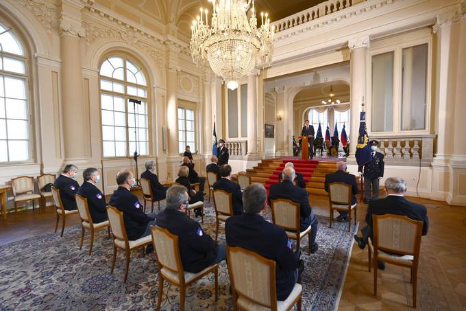 Predsednik Pahor priredil slovesnost v počastitev akcije Sever