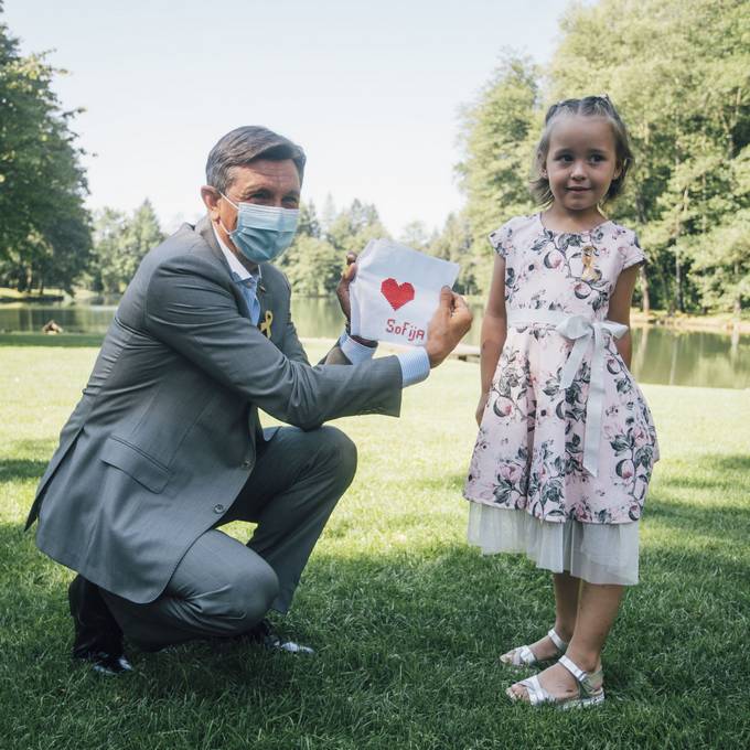 Predsednik republike je priredil sprejem za Junake 3. nadstropja