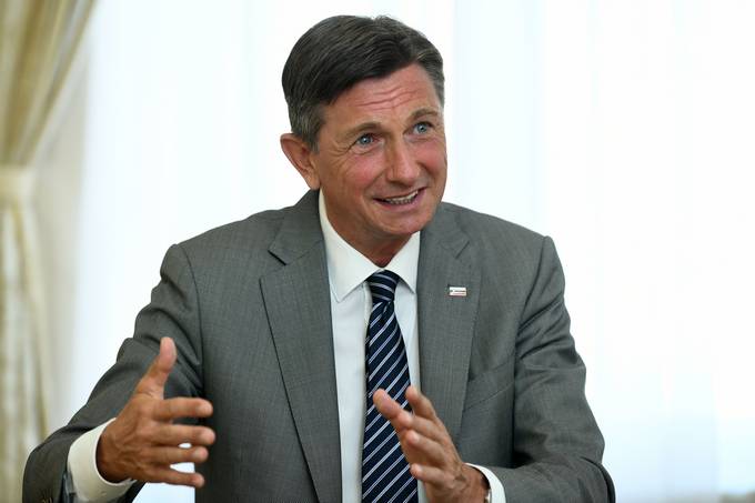 Intervju predsednika Pahorja za hvraški Večernji list