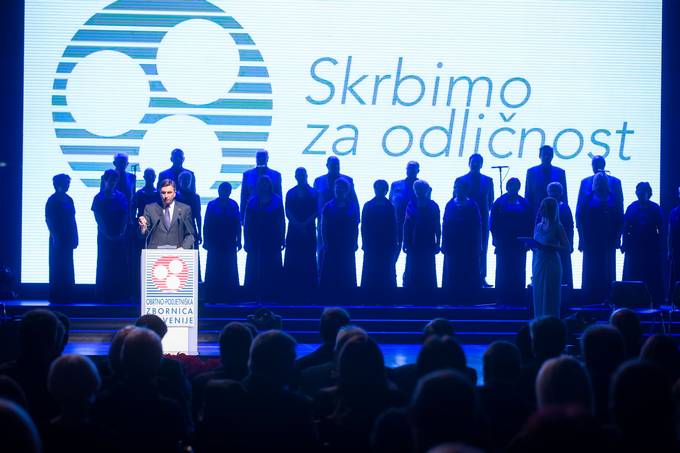 Predsednik republike na slovesnosti ob podelitvi naziva Obrtnik leta 2016