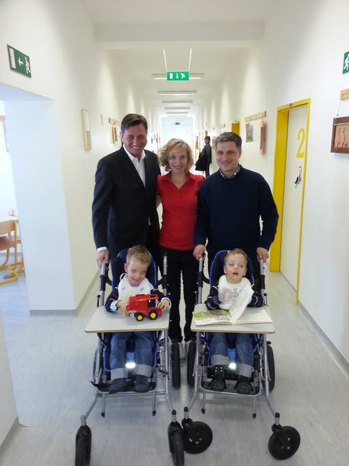 Predsednik republike Borut Pahor je obiskal Center za zdravljenje bolezni otrok v Šentvidu pri Stični