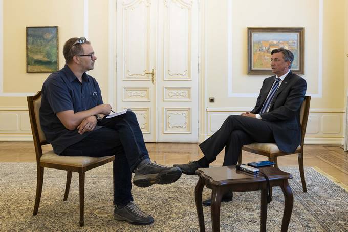 Pogovor predsednika Republike Slovenije Boruta Pahorja za časopis Svet24