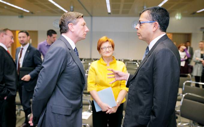 Predsednik republike Borut Pahor je na IEDC – Poslovni šoli Bled otvoril 26. Predsedniški forum z naslovom "Kako globalni smo?".