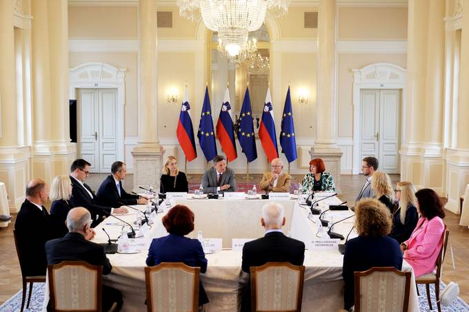 Ustanovno srečanje Sveta za obvladovanje demence pri predsedniku Republike Slovenije