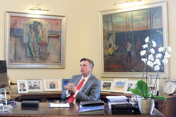 Pogovor predsednika Pahorja za Nedeljske novice