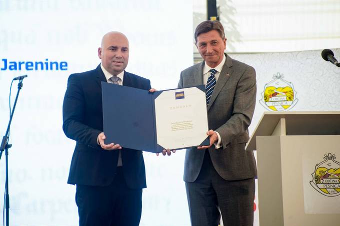 Predsednik Pahor se je udeležil slavnostne proslave ob 880. obletnici Jarenine